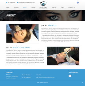 Web Design by pb for this project | Design: #10353764