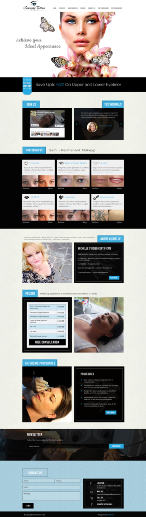 Web Design by Da Miracle for this project | Design #10199626