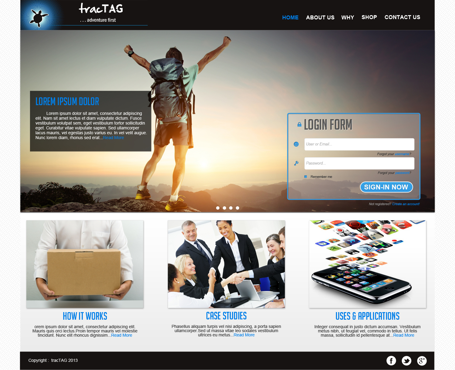 Web Design by Penxel Studio for Core Applications | Design #2161077