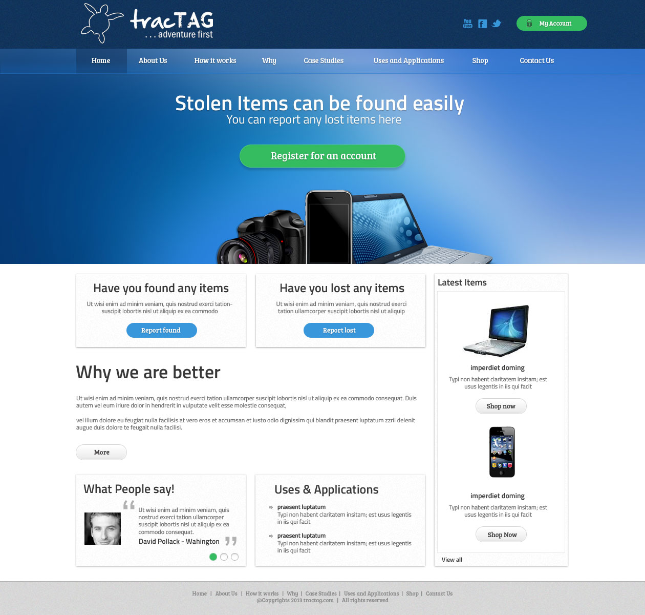 Web Design by designcruze for Core Applications | Design #2162677