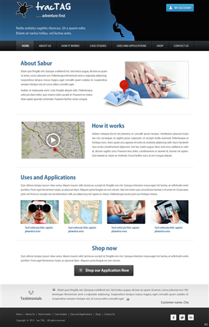 Web Design by pb for Core Applications | Design: #2161174