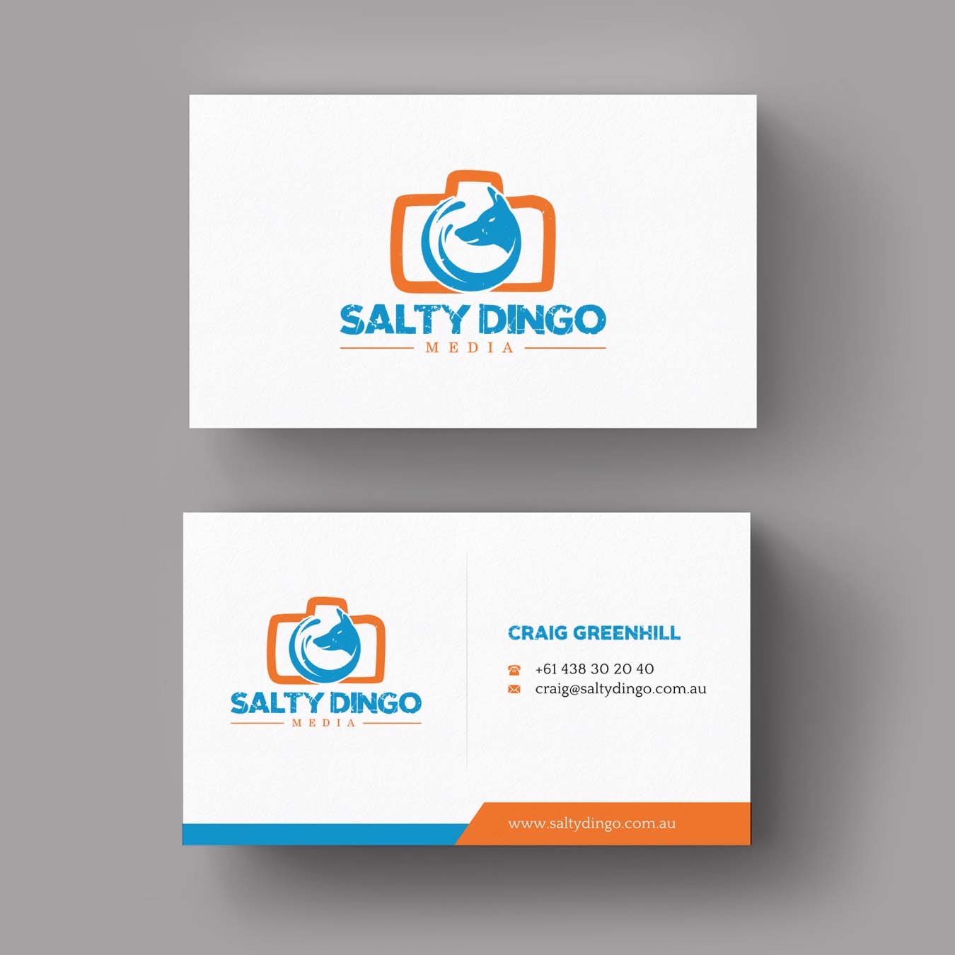 Business Card Design by INDIAN_Ashok for Salty Dingo | Design #10092348