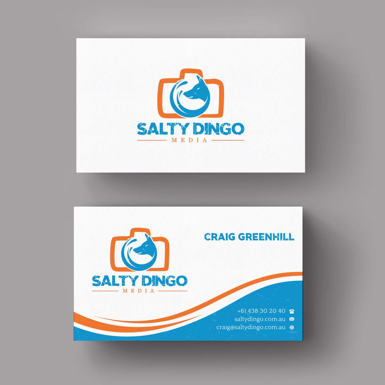 Visitenkarten-Design von INDIAN_Ashok für Salty Dingo | Design #10092355