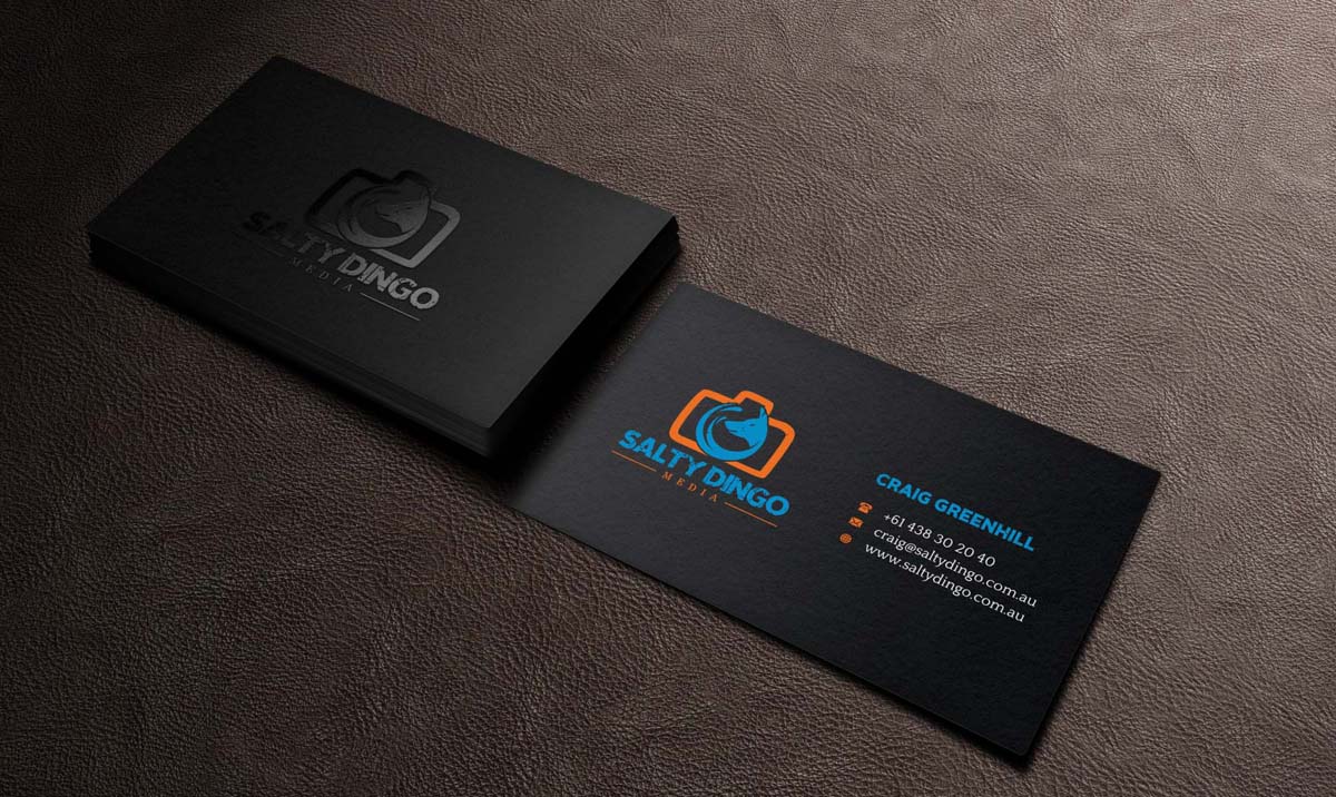 Business Card Design by INDIAN_Ashok for Salty Dingo | Design #10092356