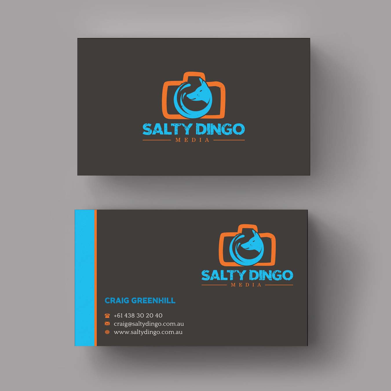 Business Card Design by INDIAN_Ashok for Salty Dingo | Design #10092359