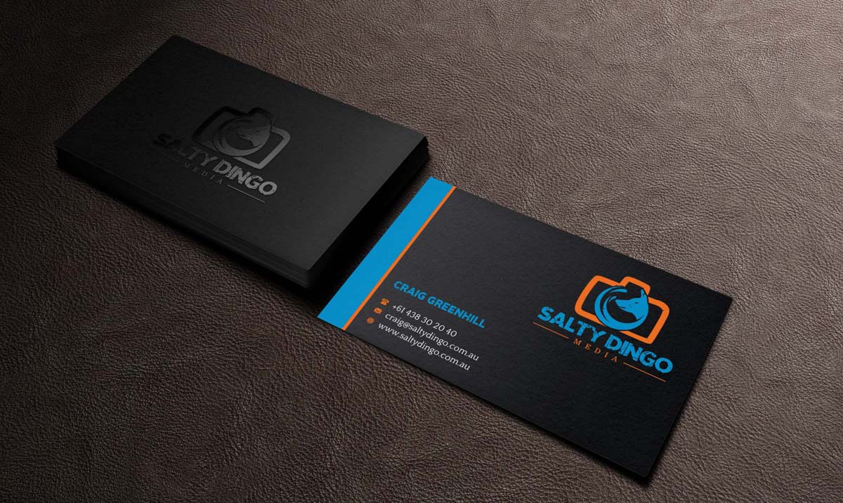 Design de Carte de Visite par INDIAN_Ashok pour Salty Dingo | Design #10092360