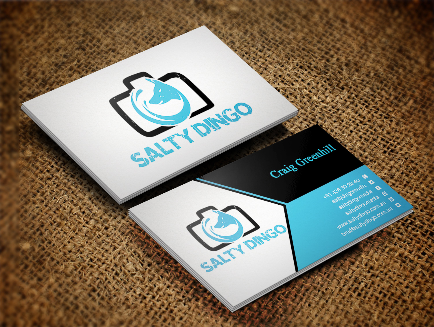 Design de Carte de Visite par Lanka Ama pour Salty Dingo | Design #10096849