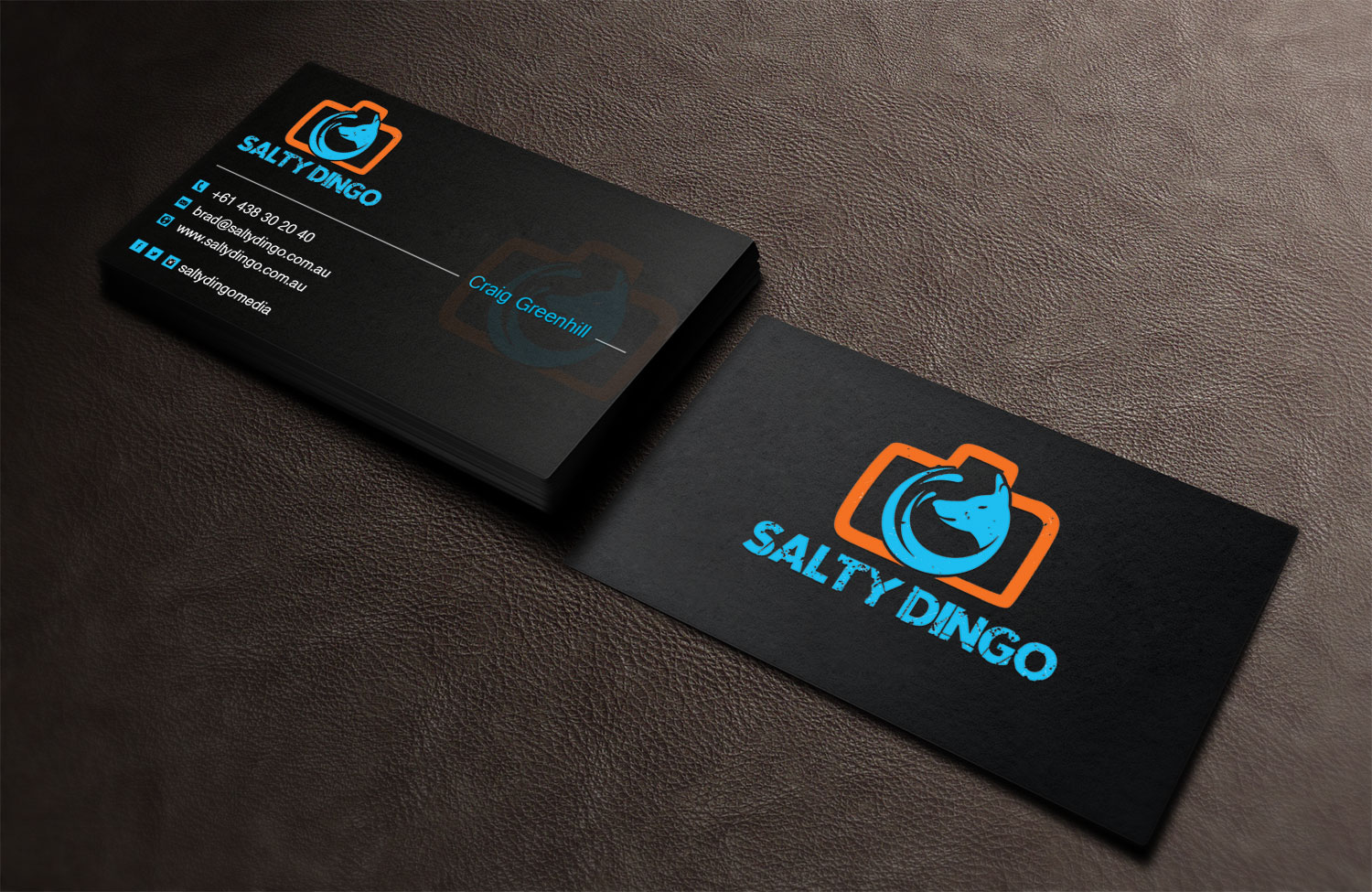 Visitenkarten-Design von Lanka Ama für Salty Dingo | Design #10140884