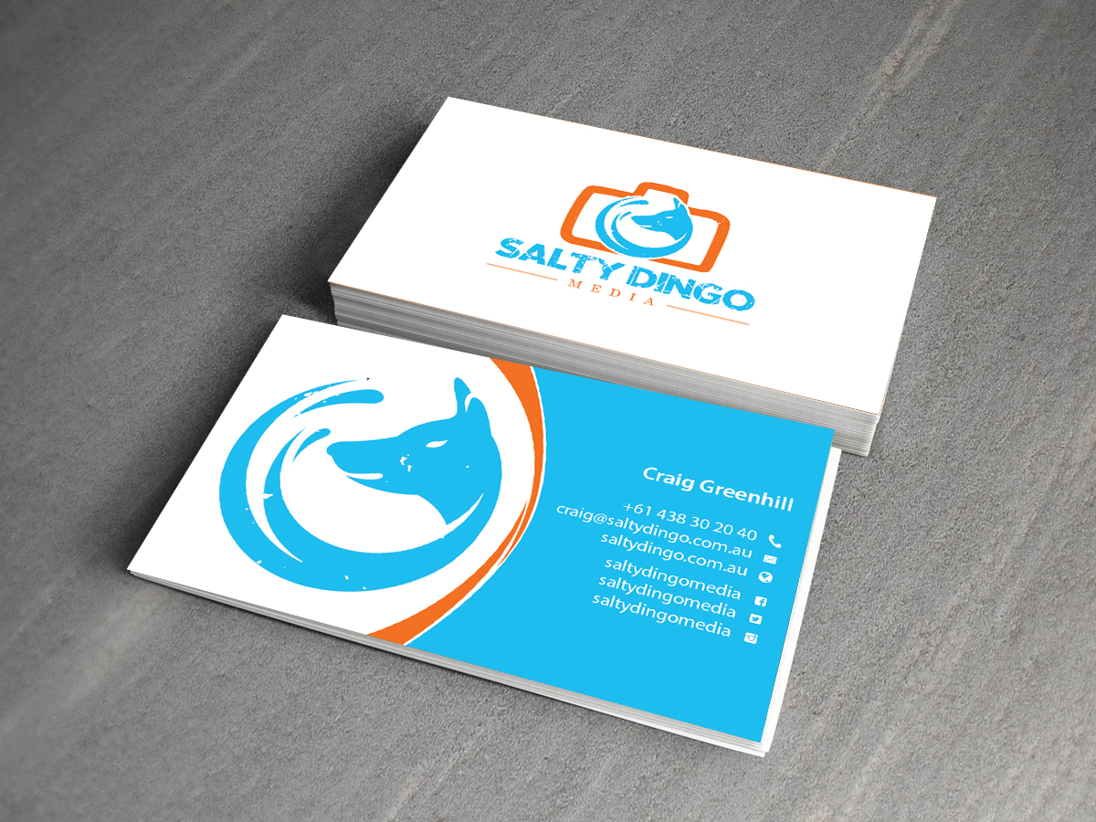 Business Card Design by Creations Box 2015 for Salty Dingo | Design #10112889