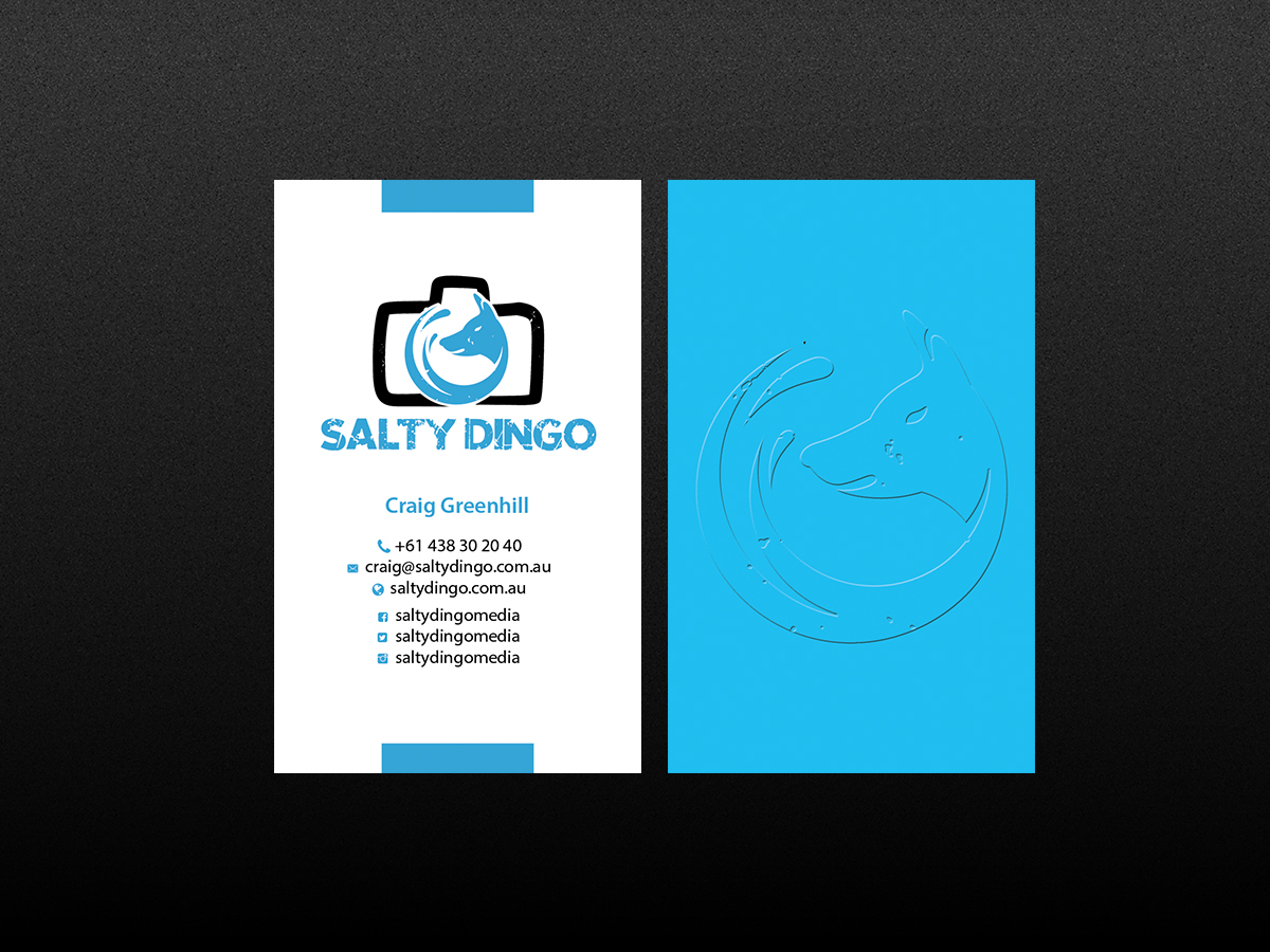 Business Card Design by Creations Box 2015 for Salty Dingo | Design #10112893