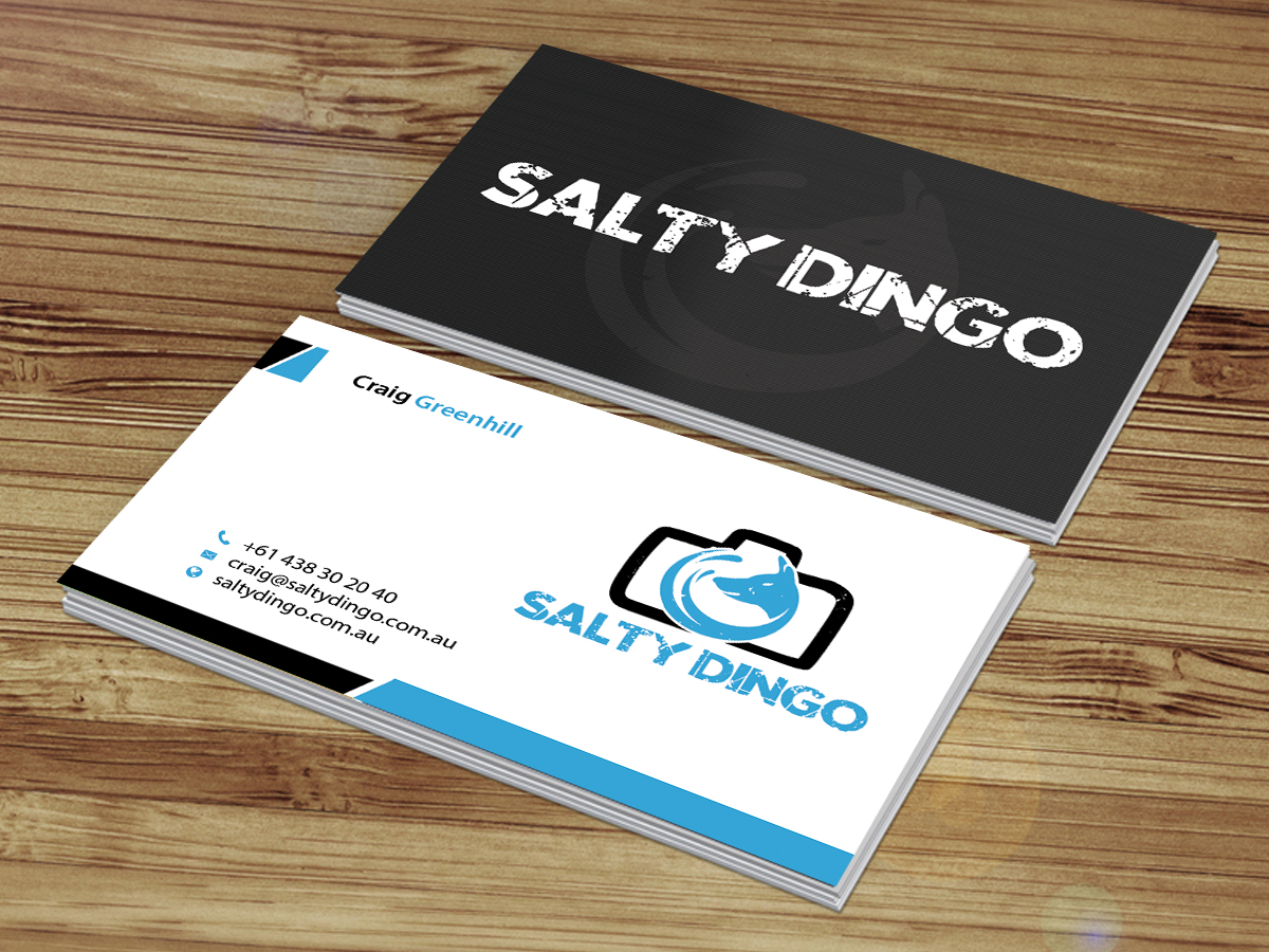 Design de Carte de Visite par Creations Box 2015 pour Salty Dingo | Design #10112898