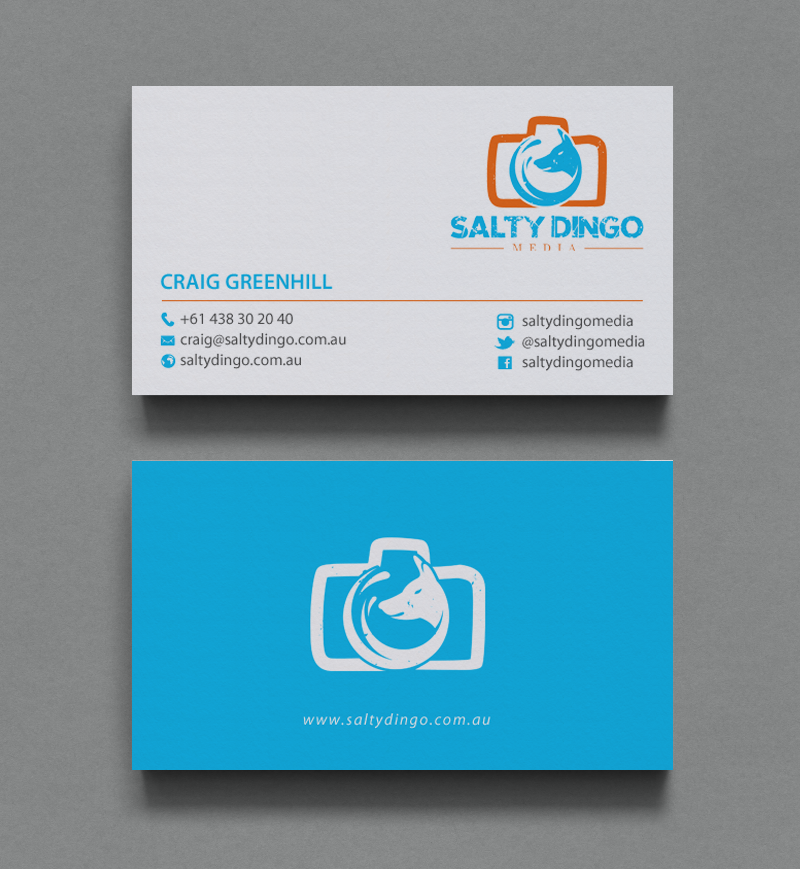 Diseño de Tarjeta de Presentación por chandrayaan.creative para Salty Dingo | Diseño #10111544