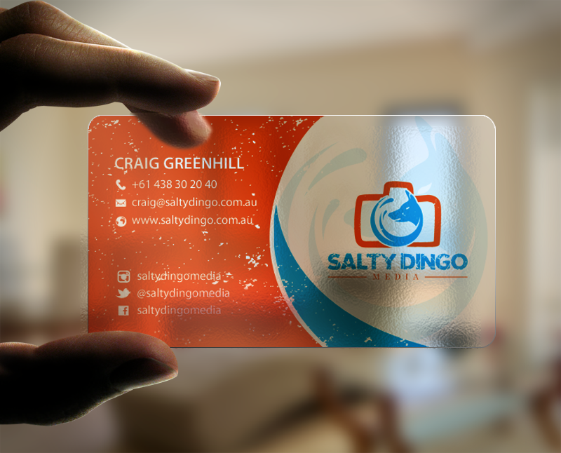 Design de Carte de Visite par chandrayaan.creative pour Salty Dingo | Design #10111548
