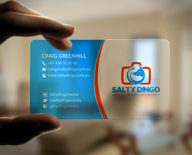 Design de Carte de Visite par chandrayaan.creative pour Salty Dingo | Design #10111550