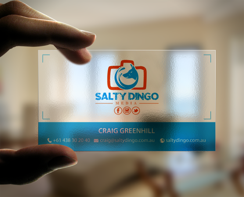 Design de Carte de Visite par chandrayaan.creative pour Salty Dingo | Design #10111613