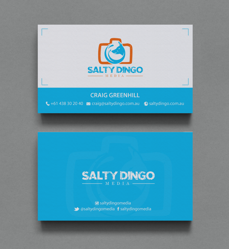 Design de Carte de Visite par chandrayaan.creative pour Salty Dingo | Design #10111614