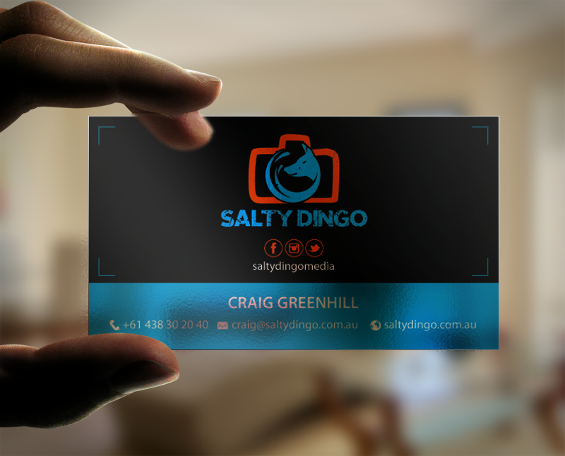 Visitenkarten-Design von chandrayaan.creative für Salty Dingo | Design #10129351