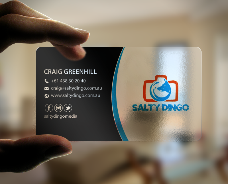 Design de Carte de Visite par chandrayaan.creative pour Salty Dingo | Design #10129353
