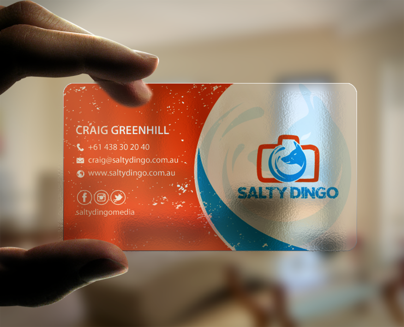 Visitenkarten-Design von chandrayaan.creative für Salty Dingo | Design #10129357
