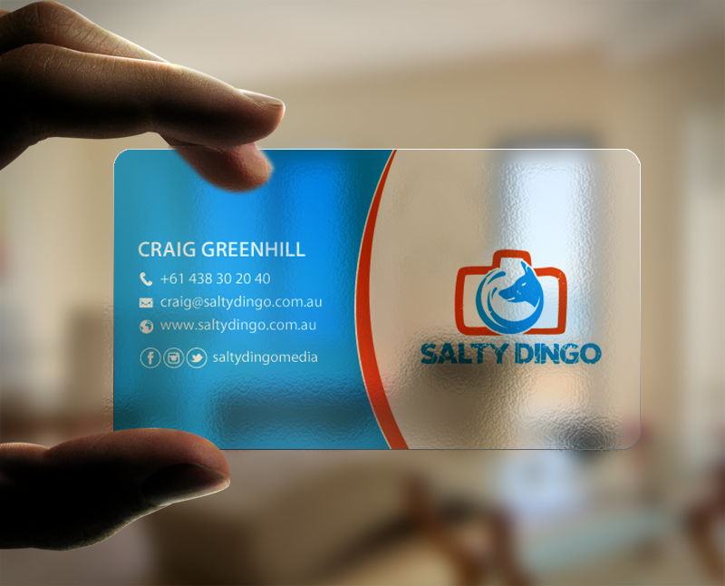 Design de Carte de Visite par chandrayaan.creative pour Salty Dingo | Design #10129359