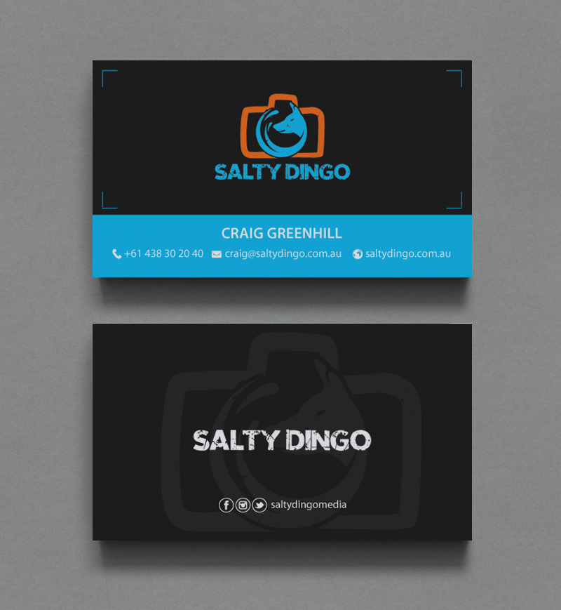 Business Card Design by chandrayaan.creative for Salty Dingo | Design #10129528