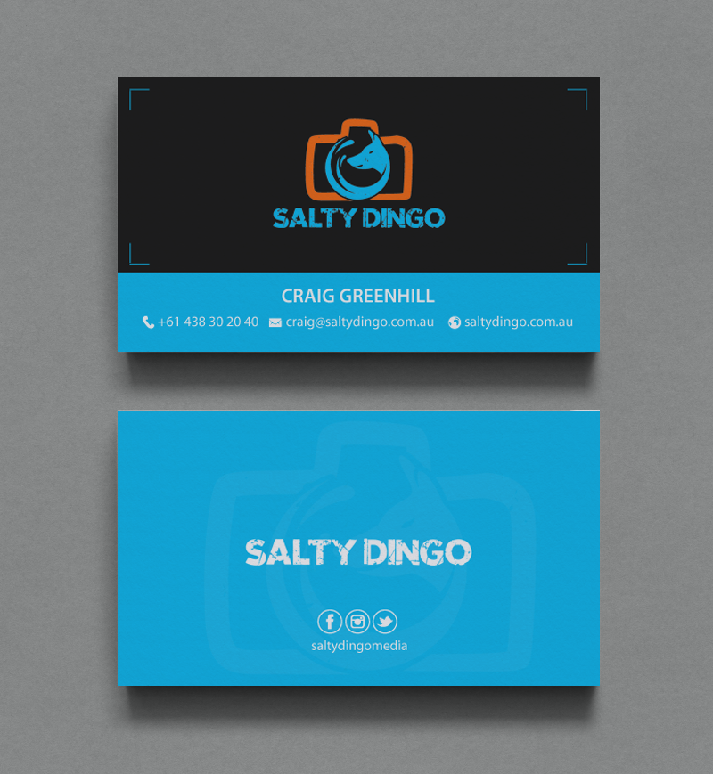 Business Card Design by chandrayaan.creative for Salty Dingo | Design #10129532