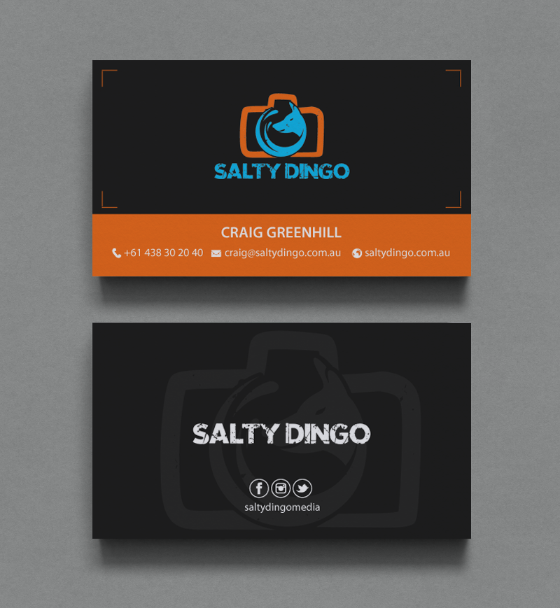 Visitenkarten-Design von chandrayaan.creative für Salty Dingo | Design #10129534