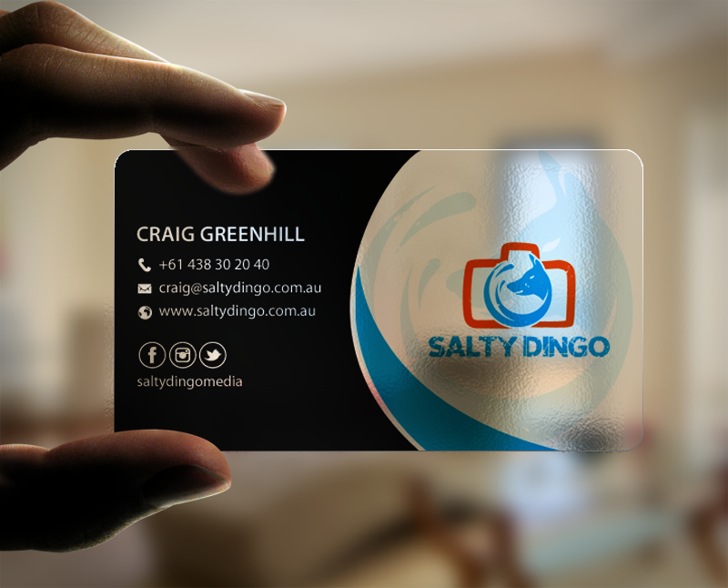Design de Carte de Visite par chandrayaan.creative pour Salty Dingo | Design #10202204