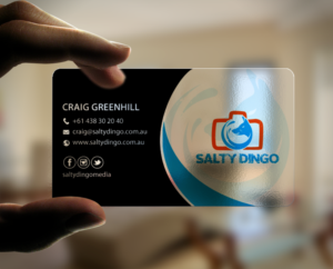 Business Card Design by chandrayaan.creative for Salty Dingo | Design: #10202210