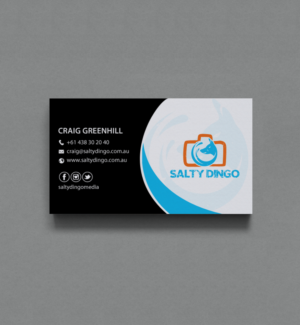 Business Card Design by chandrayaan.creative for Salty Dingo | Design: #10202211