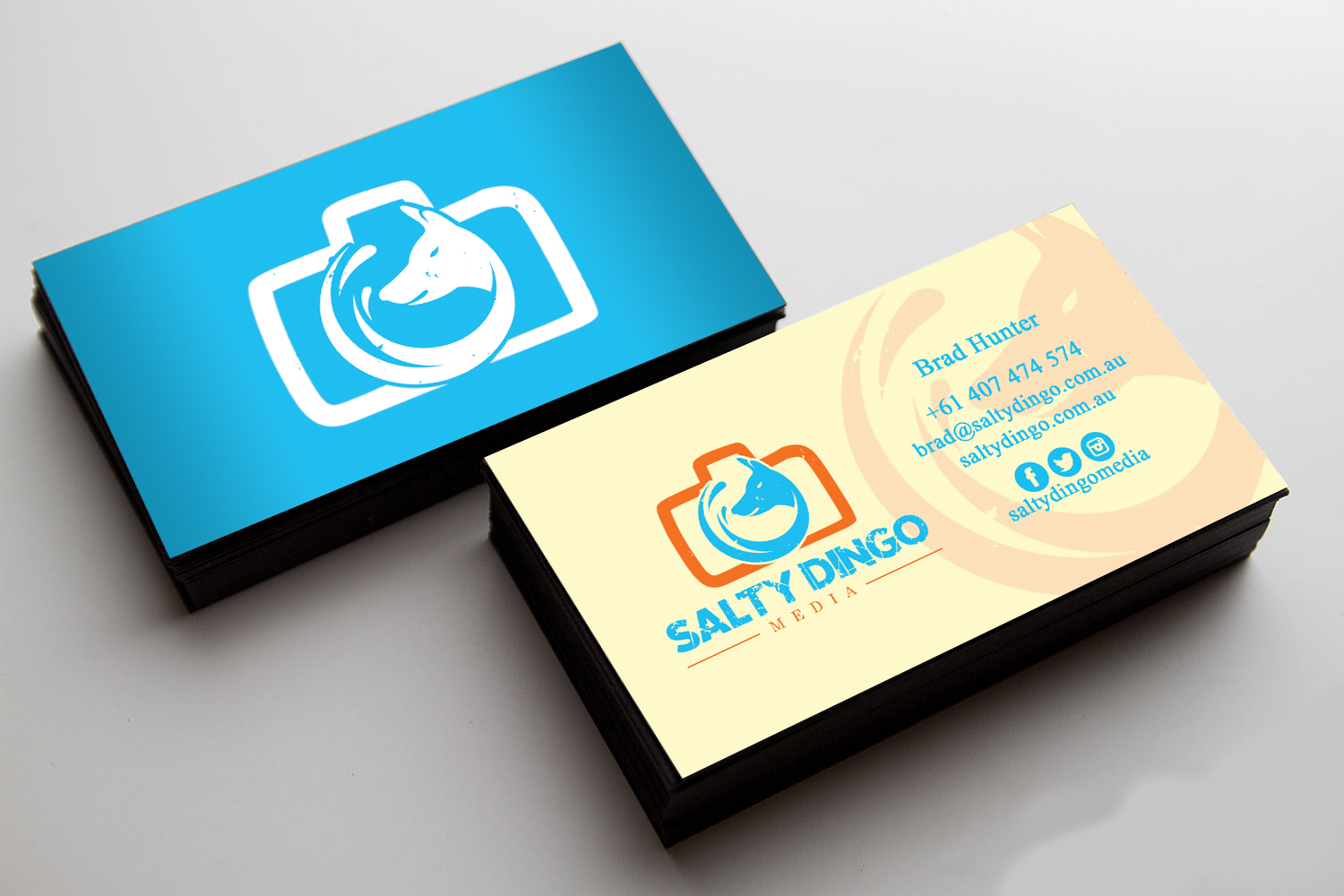 Business Card Design by th.evensen for Salty Dingo | Design #10124480