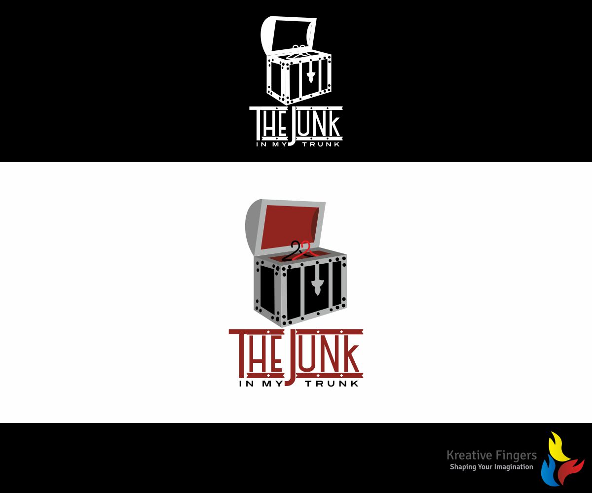 Logo Design by Kreative Fingers for The Junk in My Trunk | Design #10111185