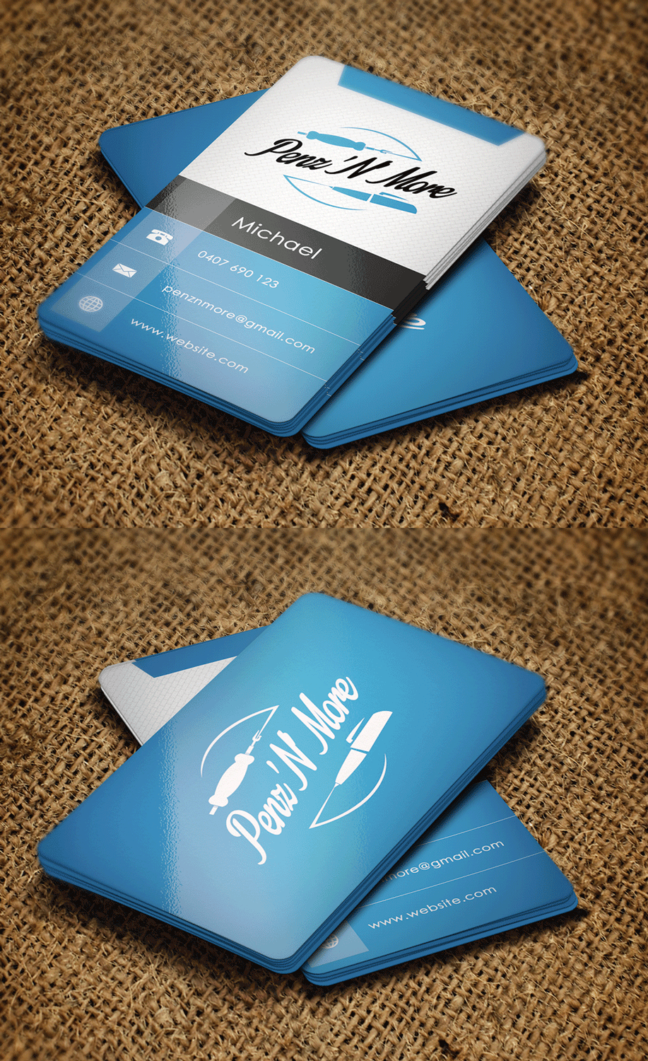 Business Card Design by Riz' for this project | Design: #10143525
