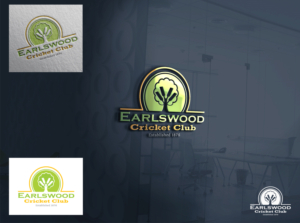 Diseño de Logo por goranvisnjic82 para Earlswood Cricket Club | Diseño #10095292