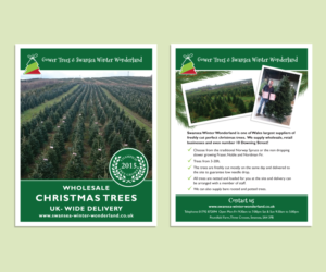 Diseño de Postal por digi-b para gower fresh christmas trees | Diseño: #10166832