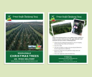 Diseño de Postal por digi-b para gower fresh christmas trees | Diseño: #10175372