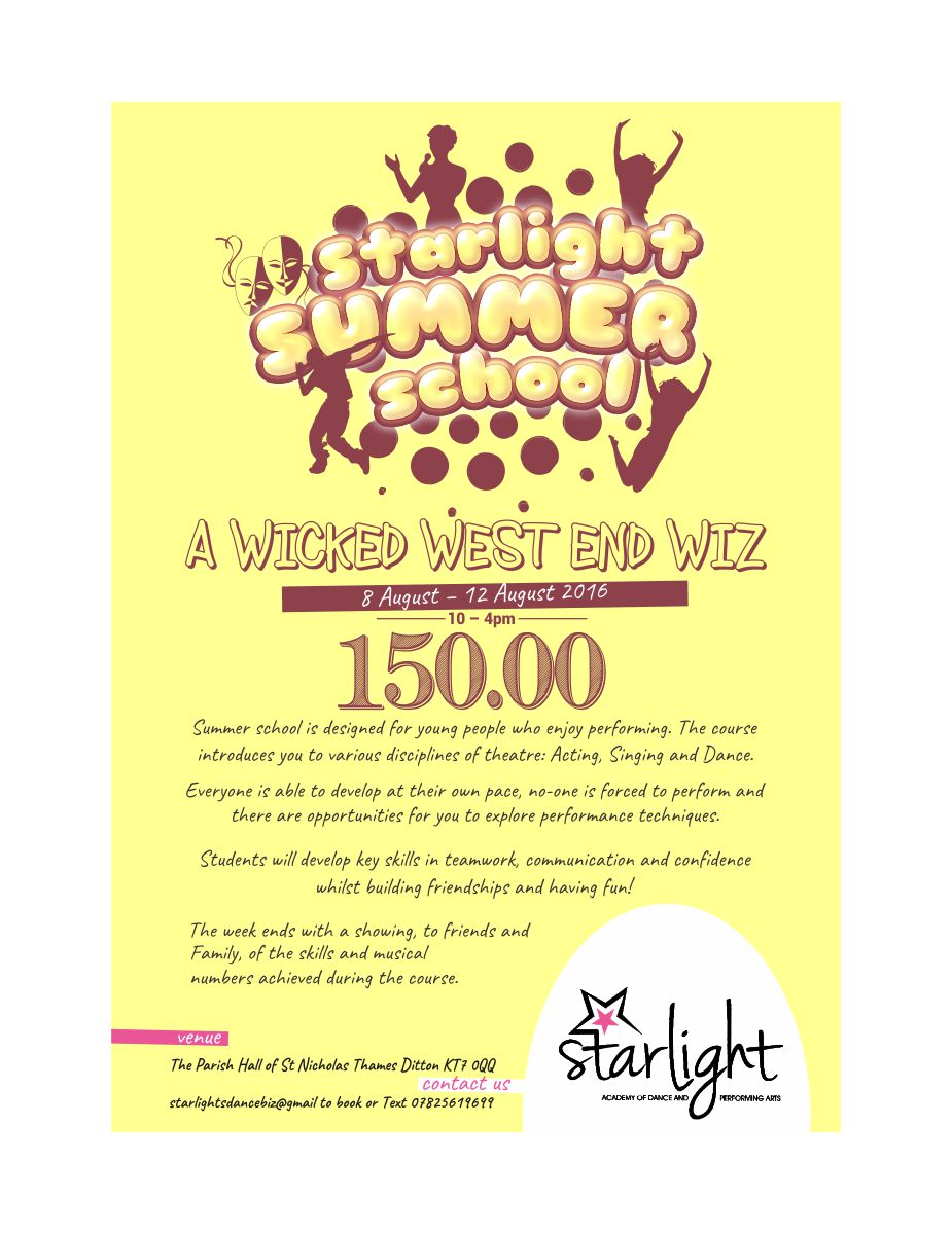 Flyer Design by cb1318 for Starlight Dance Academy | Design #10122870