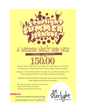 Flyer Design by cb1318 for Starlight Dance Academy | Design: #10122870