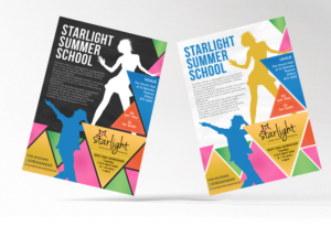 Flyer Design by Kishaloy_D for Starlight Dance Academy | Design: #10097216