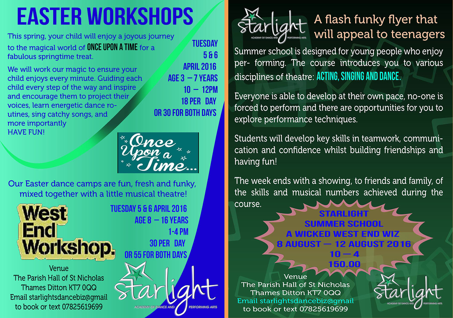 Flyer Design by creativedesigner for Starlight Dance Academy | Design #10114990