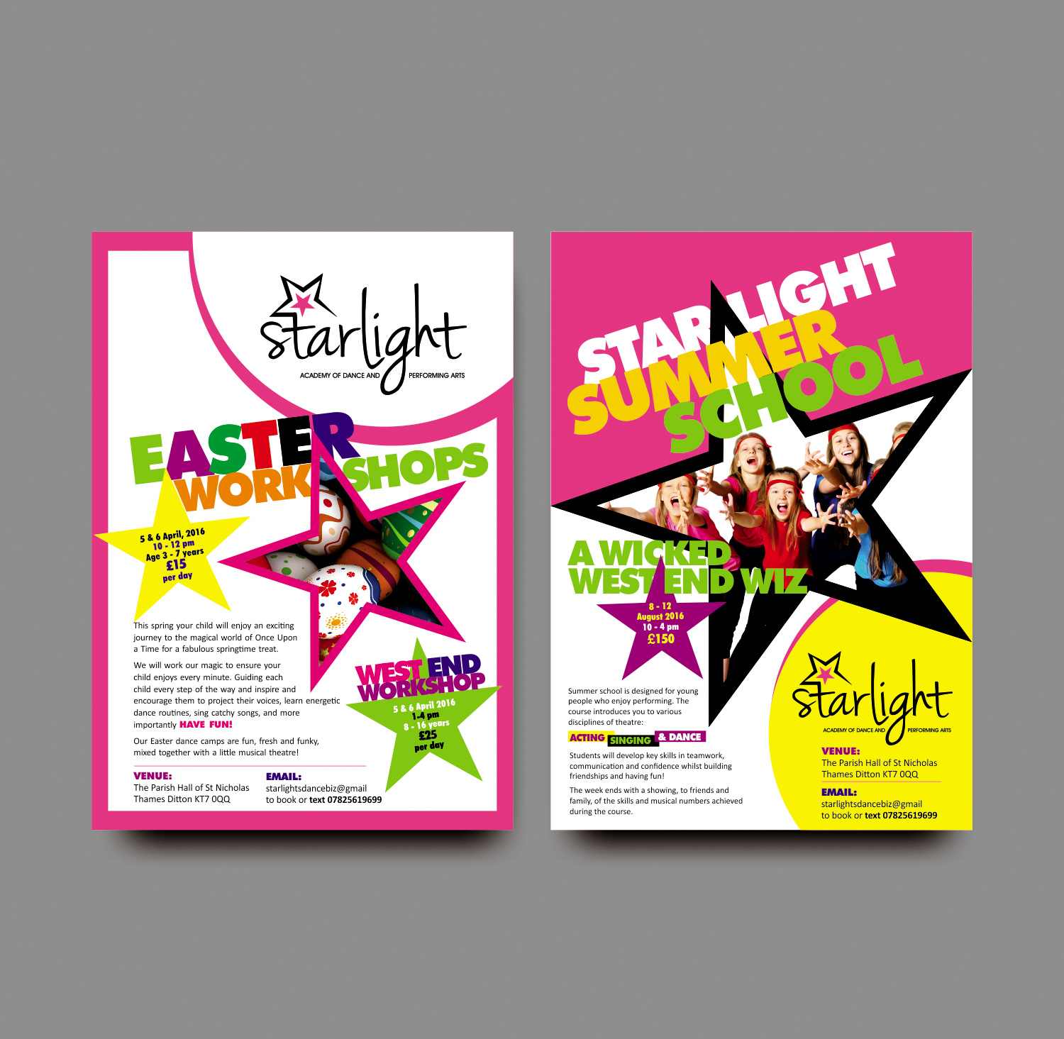 Flyer Design by vikas naik for Starlight Dance Academy | Design #10130313