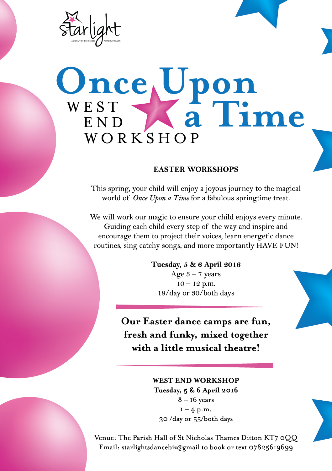 Flyer Design by Jeya B. for Starlight Dance Academy | Design #10124442