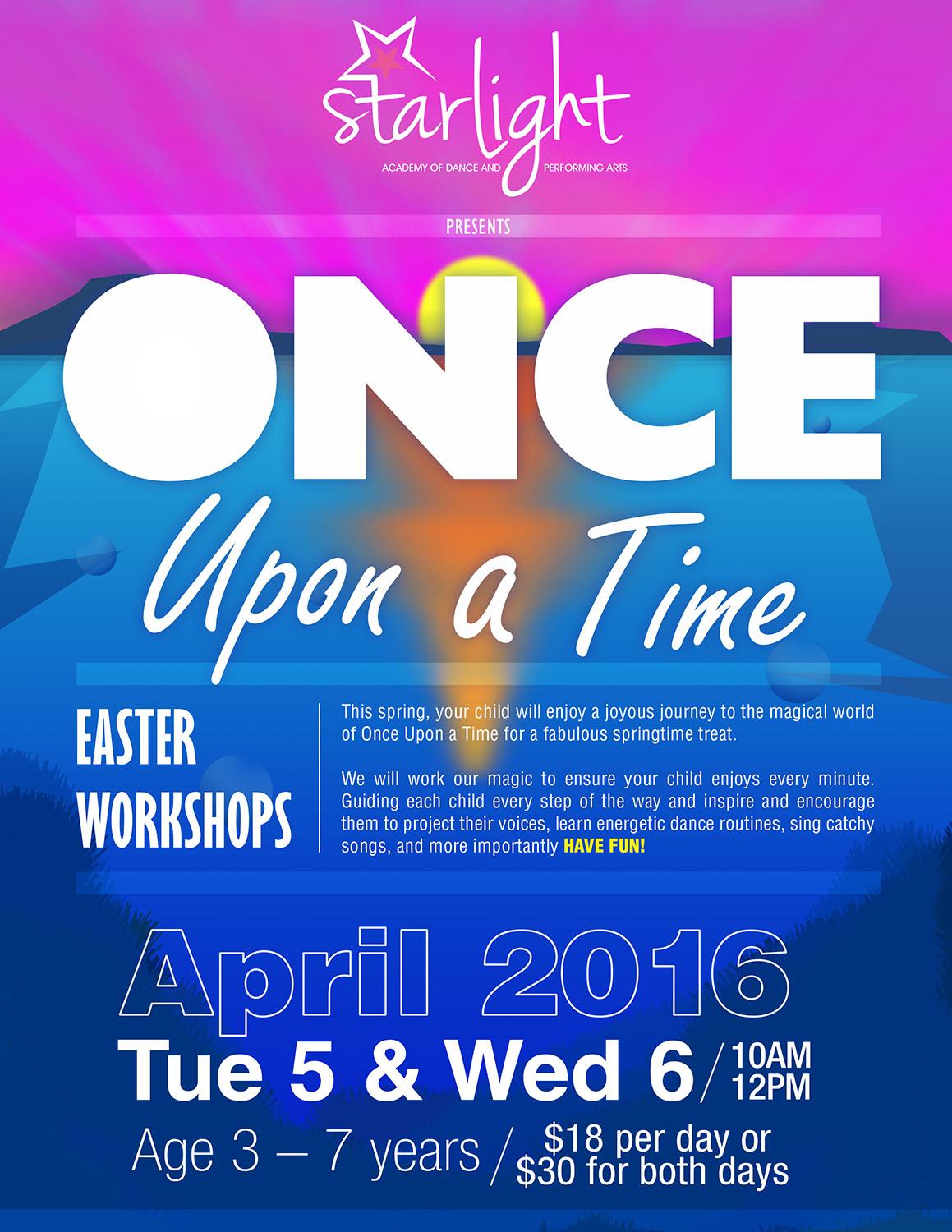 Flyer Design by erni83 for Starlight Dance Academy | Design #10097703