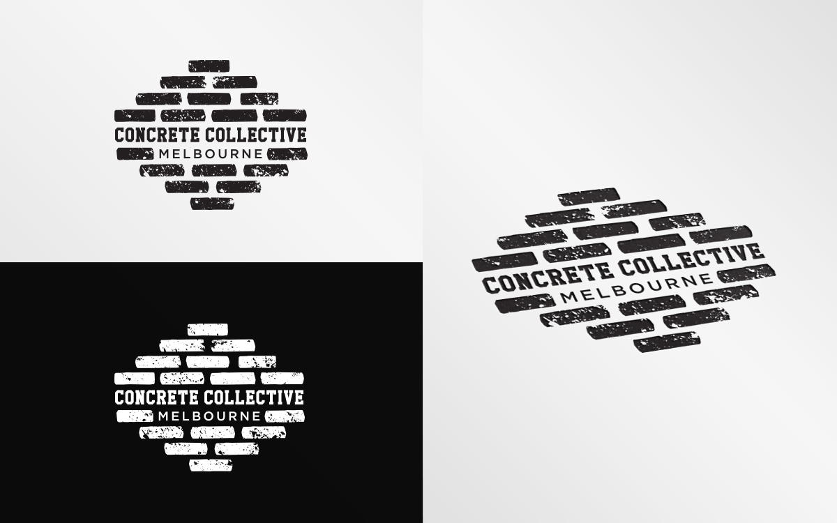 Logo Design by Grafactory for Concrete Collective Melbourne | Design #10193826