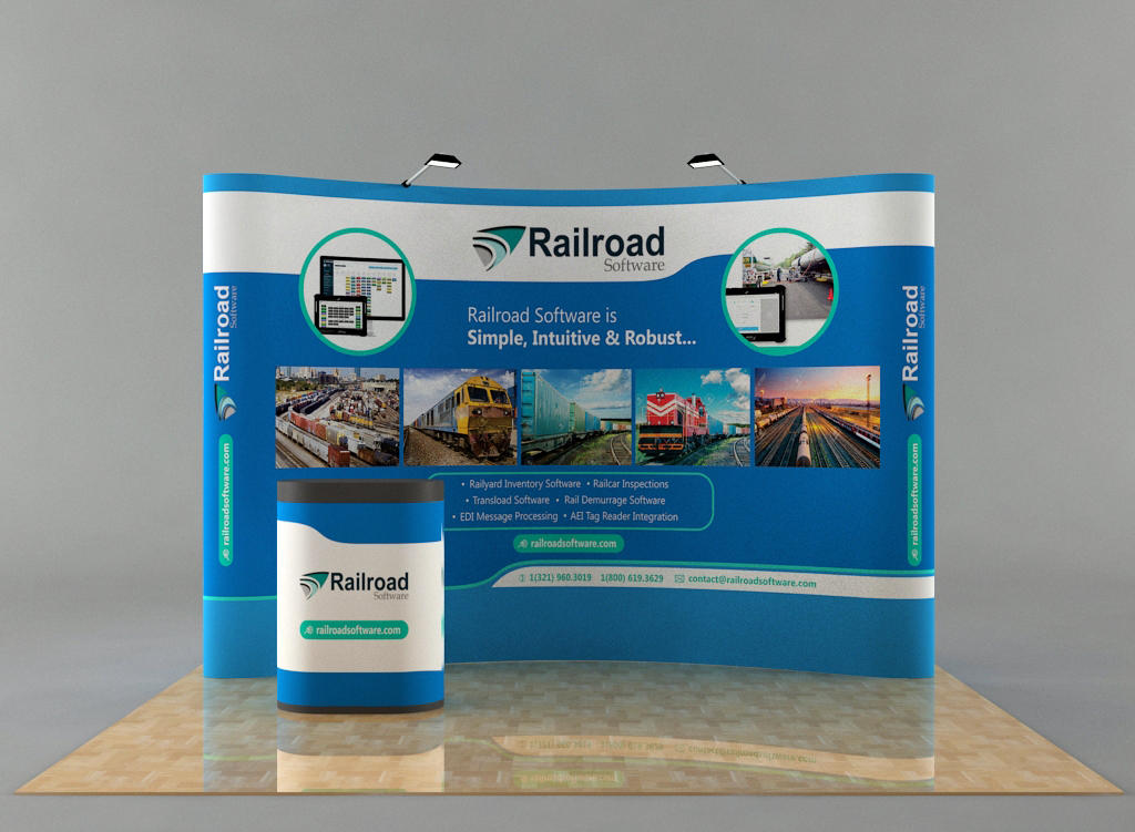 Signage Design by Bins for Railroad Software | Design #10188084