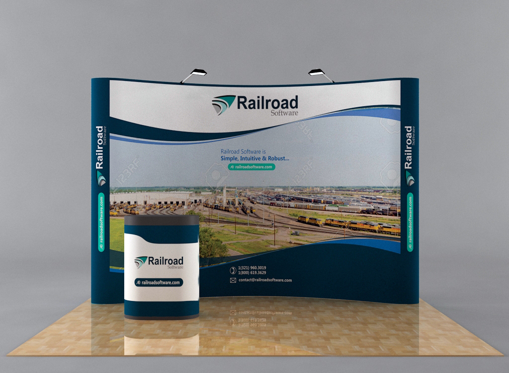 Signage Design by Bins for Railroad Software | Design #10210758