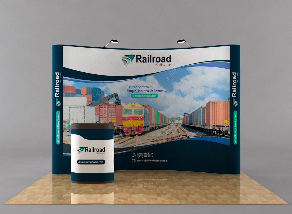 Signage Design by Bins for Railroad Software | Design #10210784