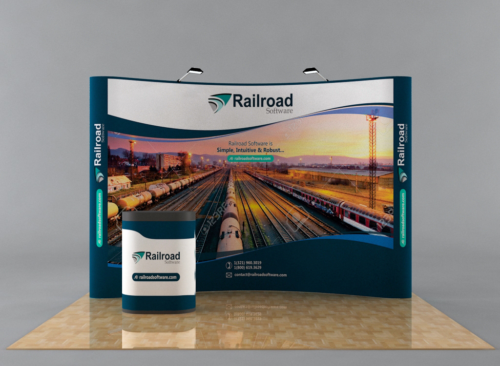 Signage Design by Bins for Railroad Software | Design #10210805