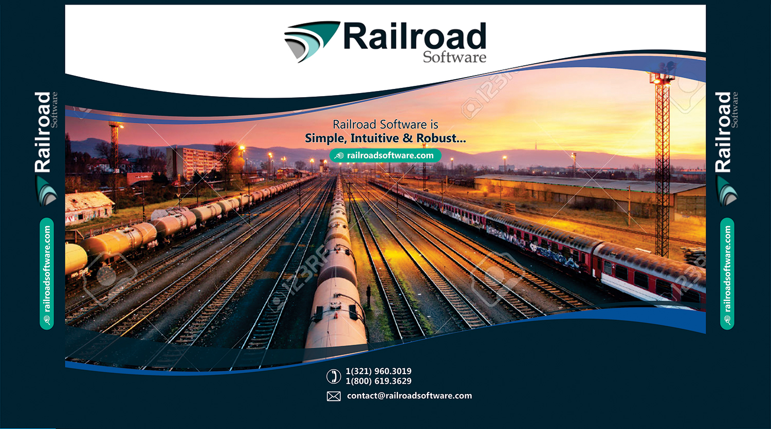 Signage Design by Bins for Railroad Software | Design #10210806