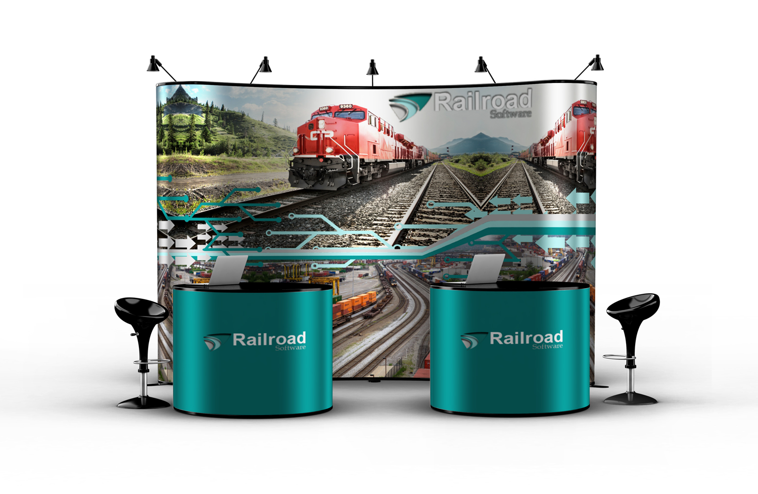 Signage Design by Maestroto for Railroad Software | Design #10197225